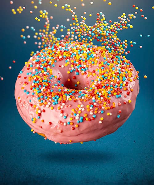 Imagen del Platillo: Dona de Fresa 