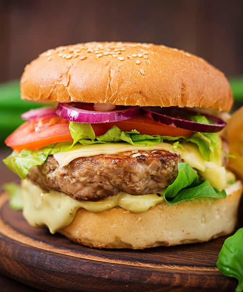 Imagen del Platillo: Hamburguesa Cuarto de Libra