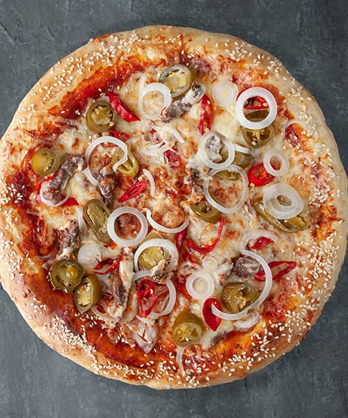 Imagen del Platillo: Pizza Spicy con Doble Queso