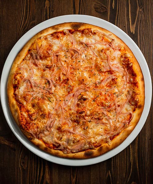 Imagen del Platillo: Pizza Jamón y Queso