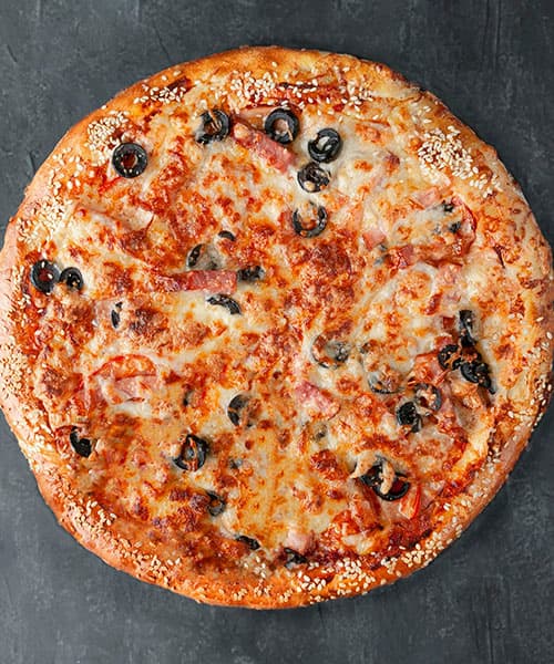 Imagen del Platillo: Pizza Aceitunas y Queso